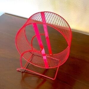 Red Small Pet Exercise Wheel